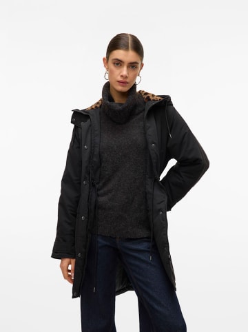 Parka in Schwarz