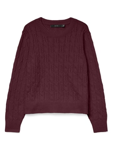 Pullover in Aubergine