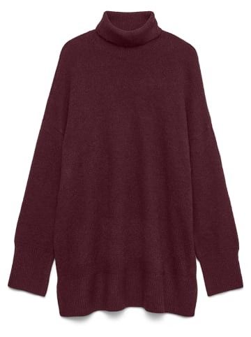 Pullover in Aubergine