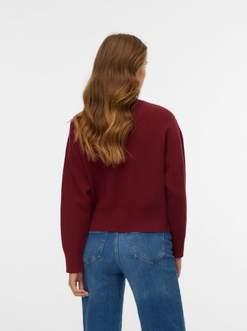 Sweter w kolorze bordowym