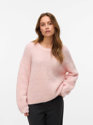 Sweter w kolorze jasnoróżowym