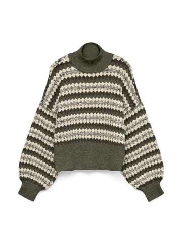 Sweter w kolorze khaki