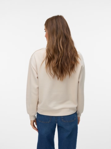 Sweatshirt in Creme
