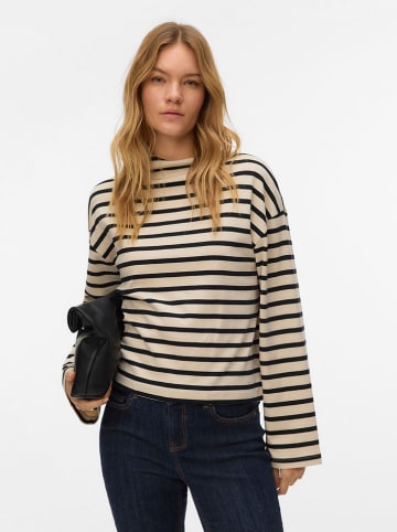 Trui beige/zwart
