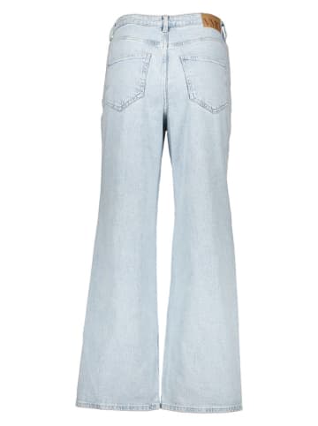 Spijkerbroek - wide Leg fit - lichtblauw