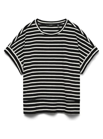 Shirt in Schwarz/ Weiß