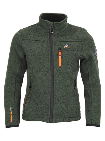 Fleecejacke in Khaki
