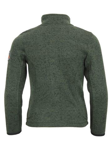 Fleecejacke in Khaki