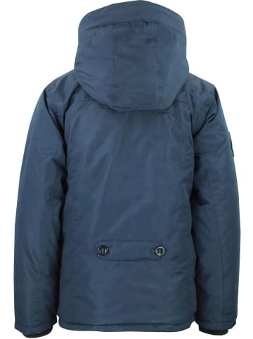 Parka in Dankelblau