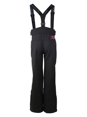 Softshell-ski-/snowboardbroek zwart