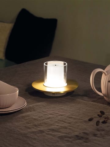 LED-Dekoleuchte in Gold - (H)10 x Ø 16 cm