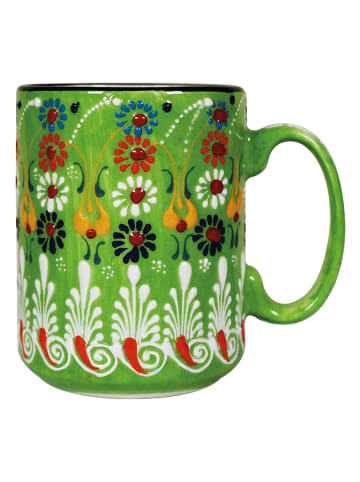 Kubek w kolorze zielonym - 280 ml