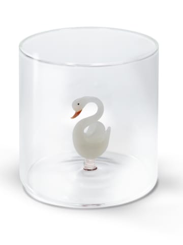 Szklanka "Swan" w kolorze białym - 250 ml
