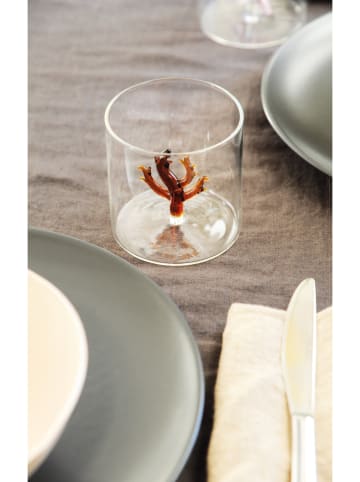 Szklanka "Coral" w kolorze jasnobrązowym - 250 ml