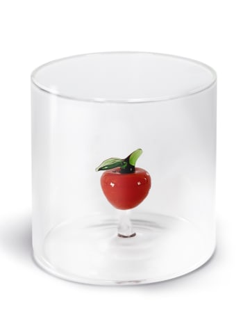 Szklanka "Apple" w kolorze czerwonym - 250 ml