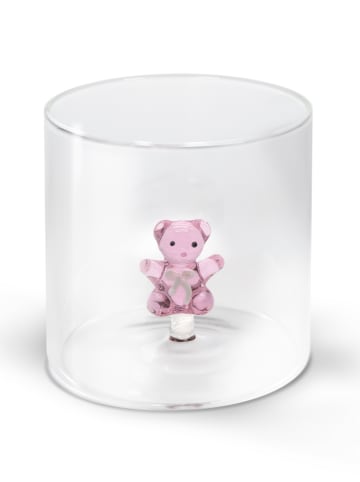 Szklanka "Teddy Bear" w kolorze jasnoróżowym - 250 ml
