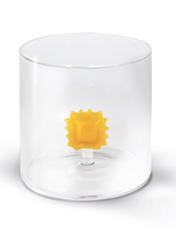 Szklanka "Raviolo" w kolorze żółtym - 250 ml