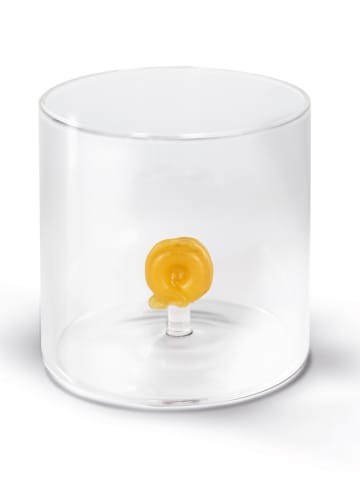 Szklanka "Tortellino" w kolorze żółtym - 250 ml