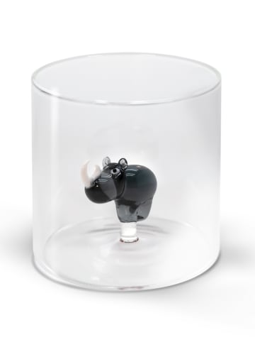 Szklanka "Rhinoceros" w kolorze szarym - 250 ml
