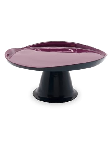 Kuchenständer in Lila/ Dunkelblau - (H)9,5 x Ø 21 cm