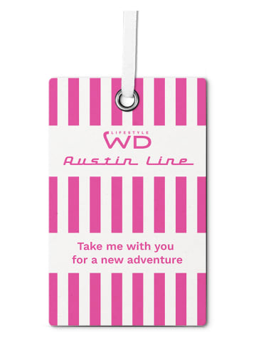 Isoliertasche in Pink/ Weiß - 8 l