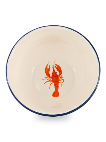 Miska sałatkowa "Lobster" w kolorze kremowo-pomarańczowym - Ø 24 cm