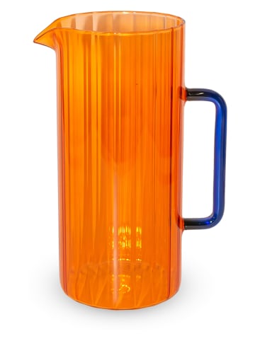 Karafka w kolorze pomarańczowo-niebieskim - 1,2 l