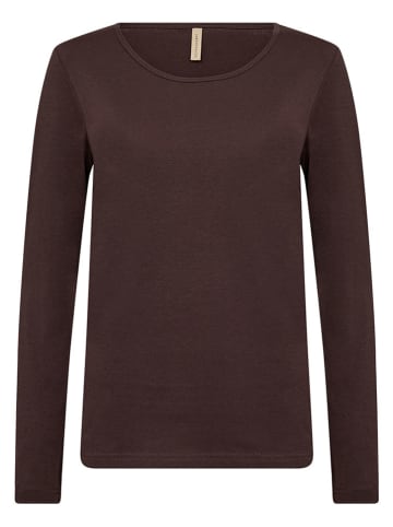 soyaconcept Longsleeve "Pylle" donkerbruin