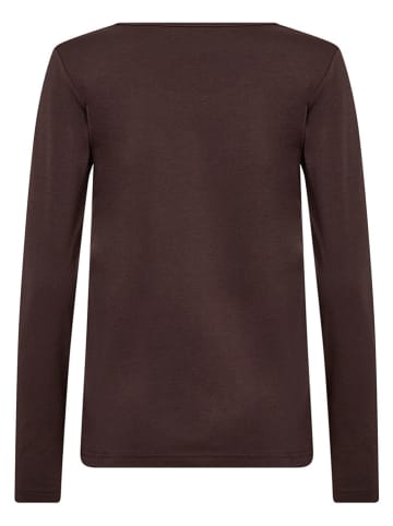 soyaconcept Longsleeve "Pylle" donkerbruin
