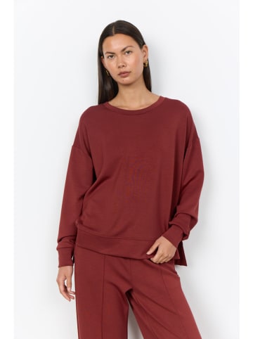 soyaconcept Sweatshirt "Banu" in Rotbraun