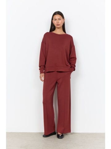 soyaconcept Sweatshirt "Banu" in Rotbraun