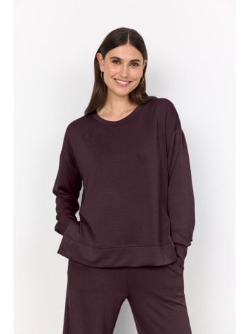 soyaconcept Bluza "Banu" w kolorze ciemnofioletowym