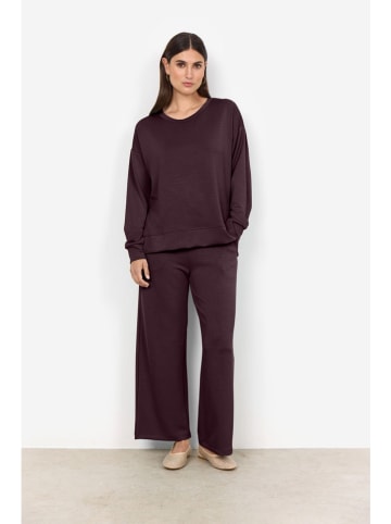 soyaconcept Sweatshirt "Banu" in Aubergine