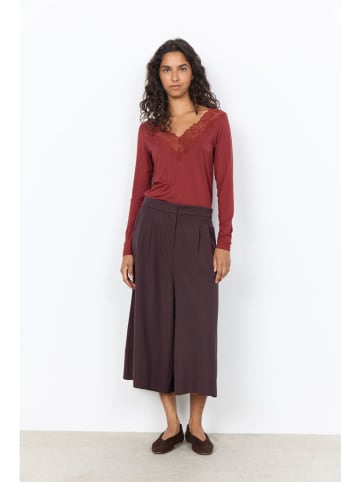 soyaconcept Longsleeve "Marica" in Rotbraun