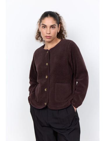 soyaconcept Cardigan "Onyx" in Dunkelbraun