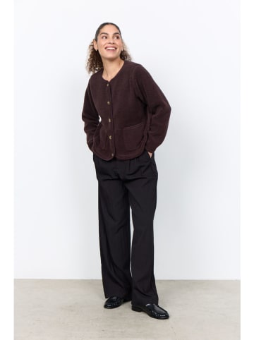 soyaconcept Cardigan "Onyx" in Dunkelbraun