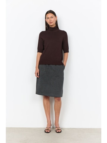 soyaconcept Rollkragenpullover "Dollie" in Dunkelbraun