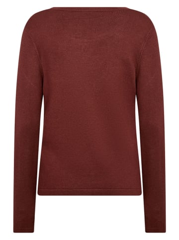soyaconcept Pullover "Dollie" in Rotbraun