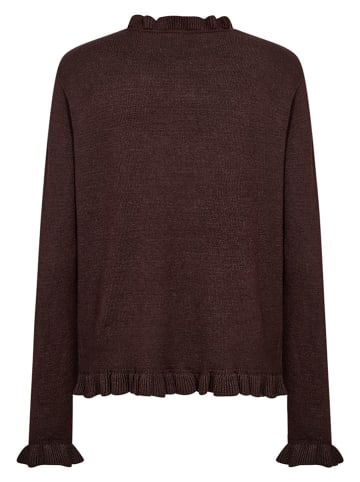 soyaconcept Pullover "Helda" in Dunkelbraun