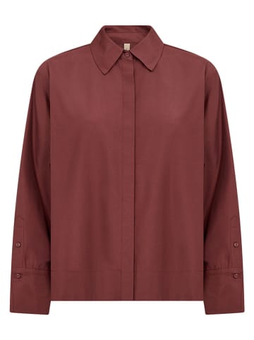soyaconcept Bluse "Netti" in Rotbraun