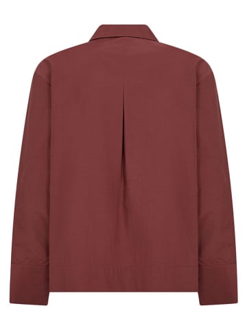 soyaconcept Bluse "Netti" in Rotbraun