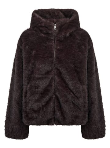 soyaconcept Teddyjacke "Haye" in Dunkelbraun