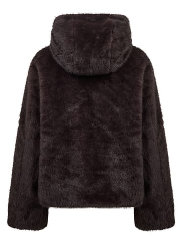 soyaconcept Teddyjacke "Haye" in Dunkelbraun