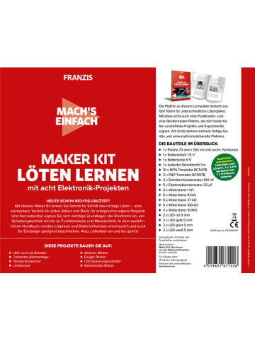Maker Kit "Mach's einfach Maker Kit Löten lernen" - ab 14 Jahren