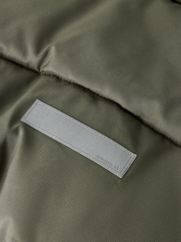 name it Doorgestikte jas "Forty" kaki