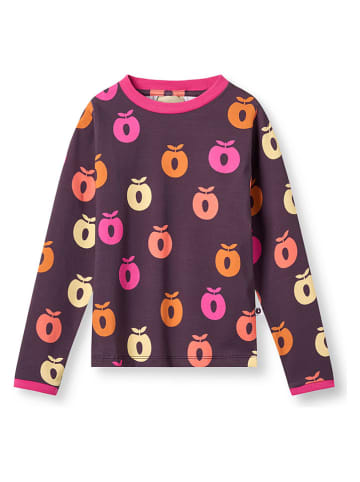 Småfolk Longsleeve "Äpfeln" in Lila