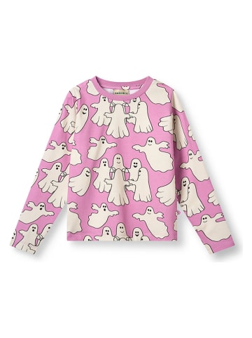 Småfolk Longsleeve "Geistern" in Rosa
