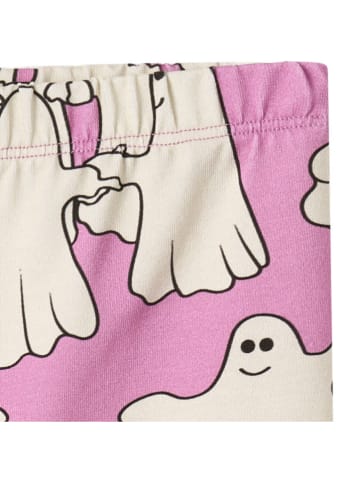 Småfolk Legginsy "Ghosts" w kolorze jasnoróżowym