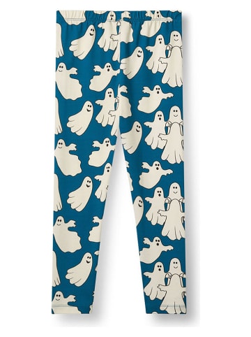 Legginsy "Ghosts" w kolorze niebieskim
