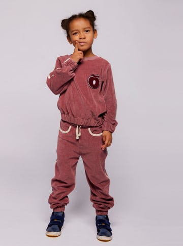 Småfolk Sweatshirt "Apfel" in Lila